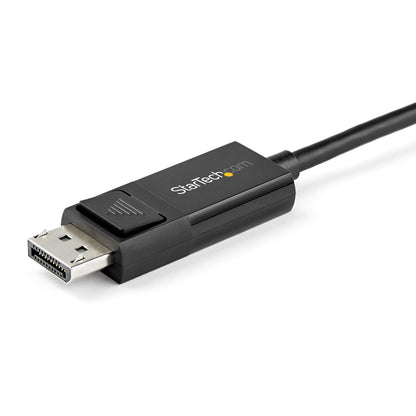 StarTech.com 6.6ft (2m) USB C to DisplayPort 1.4 Cable 8K 60Hz/4K - Bidirectional DP