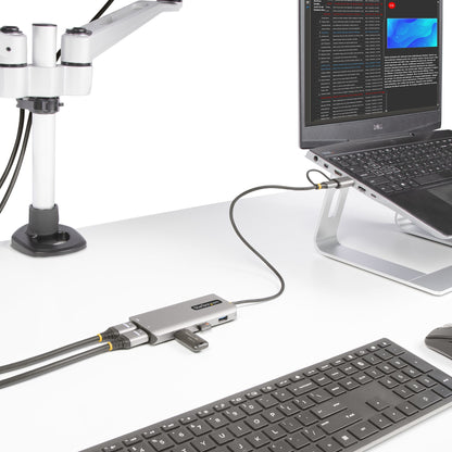 StarTech.com Multiport Adapter w/Attached USB-C Docking Station