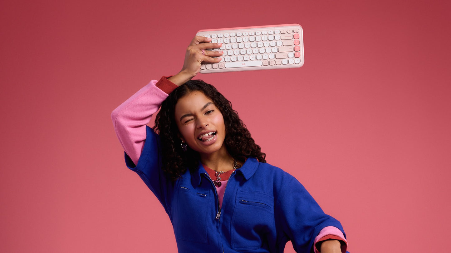 Logitech POP Icon Keys Wireless Keyboard UK