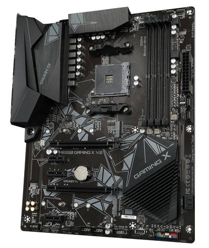 Gigabyte B550 Gaming X V2 Motherboard - AMD Ryzen 5000 CPUs, 10+3 Phases VRM, up to
