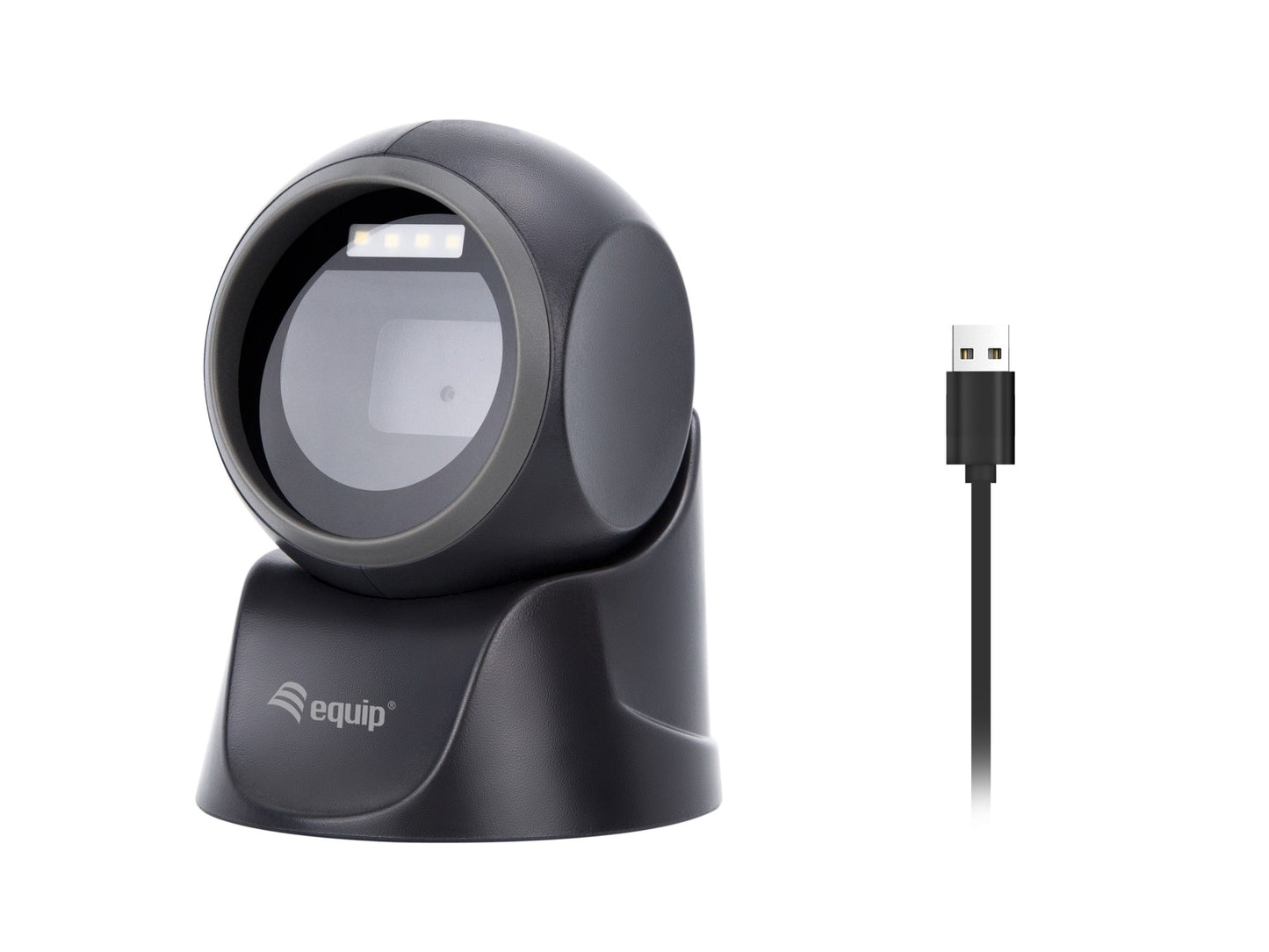 Equip USB 2D Omnidirectional Desktop Barcode Scanner