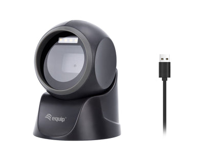 Equip USB 2D Omnidirectional Desktop Barcode Scanner