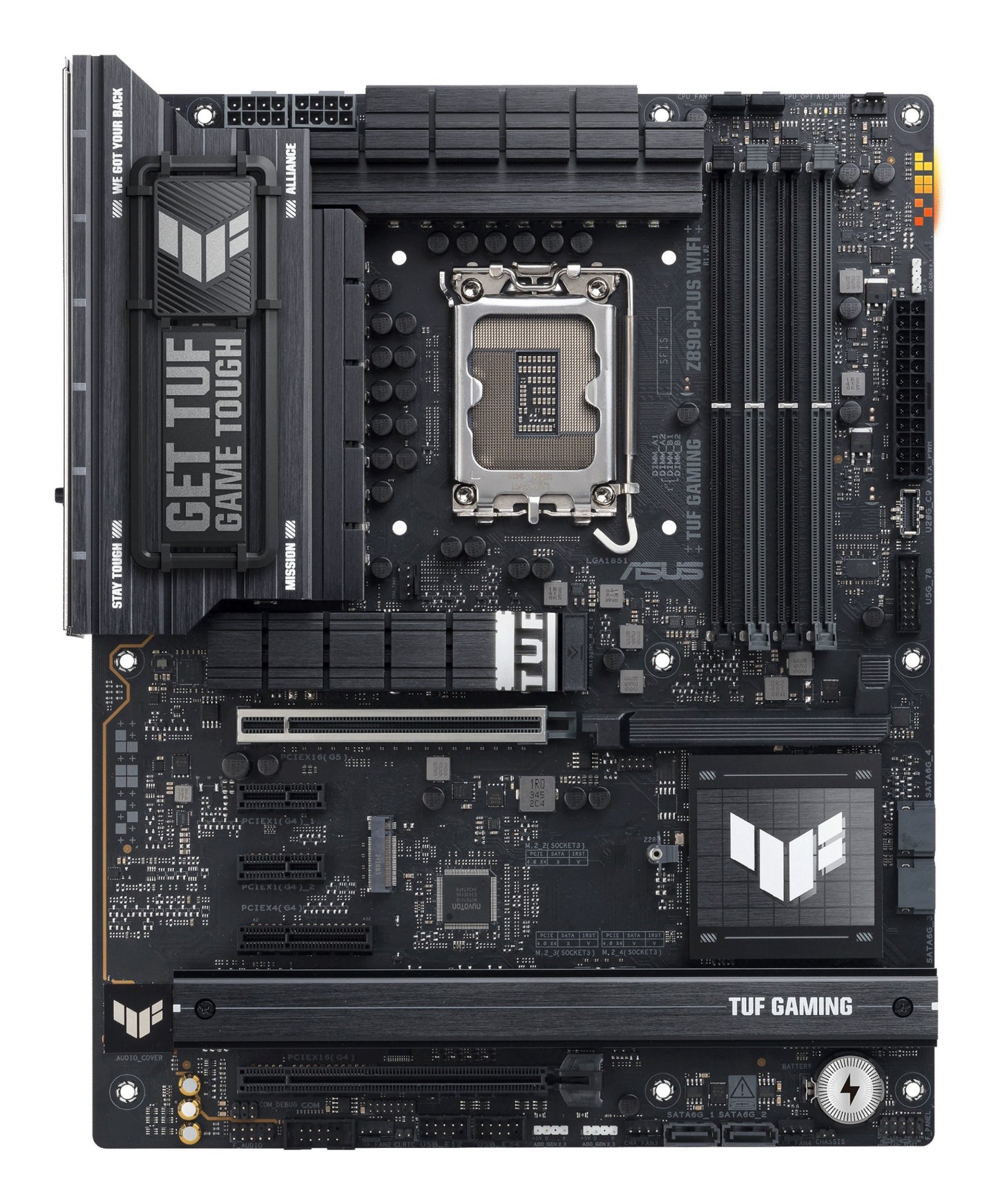 ASUS TUF GAMING Z890-PLUS WIFI Intel Z890 LGA 1851 (Socket V1) ATX Motherboard