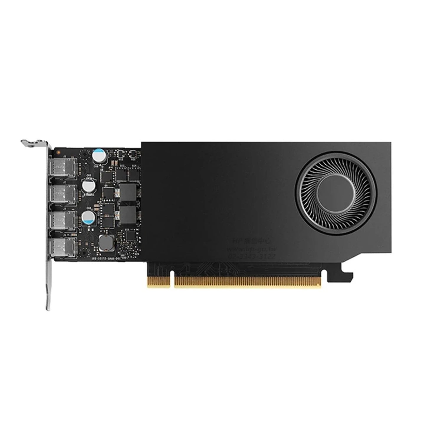 HP NVIDIA RTX A400 4 GB with Mini Bracket 4mDP Graphics Hub