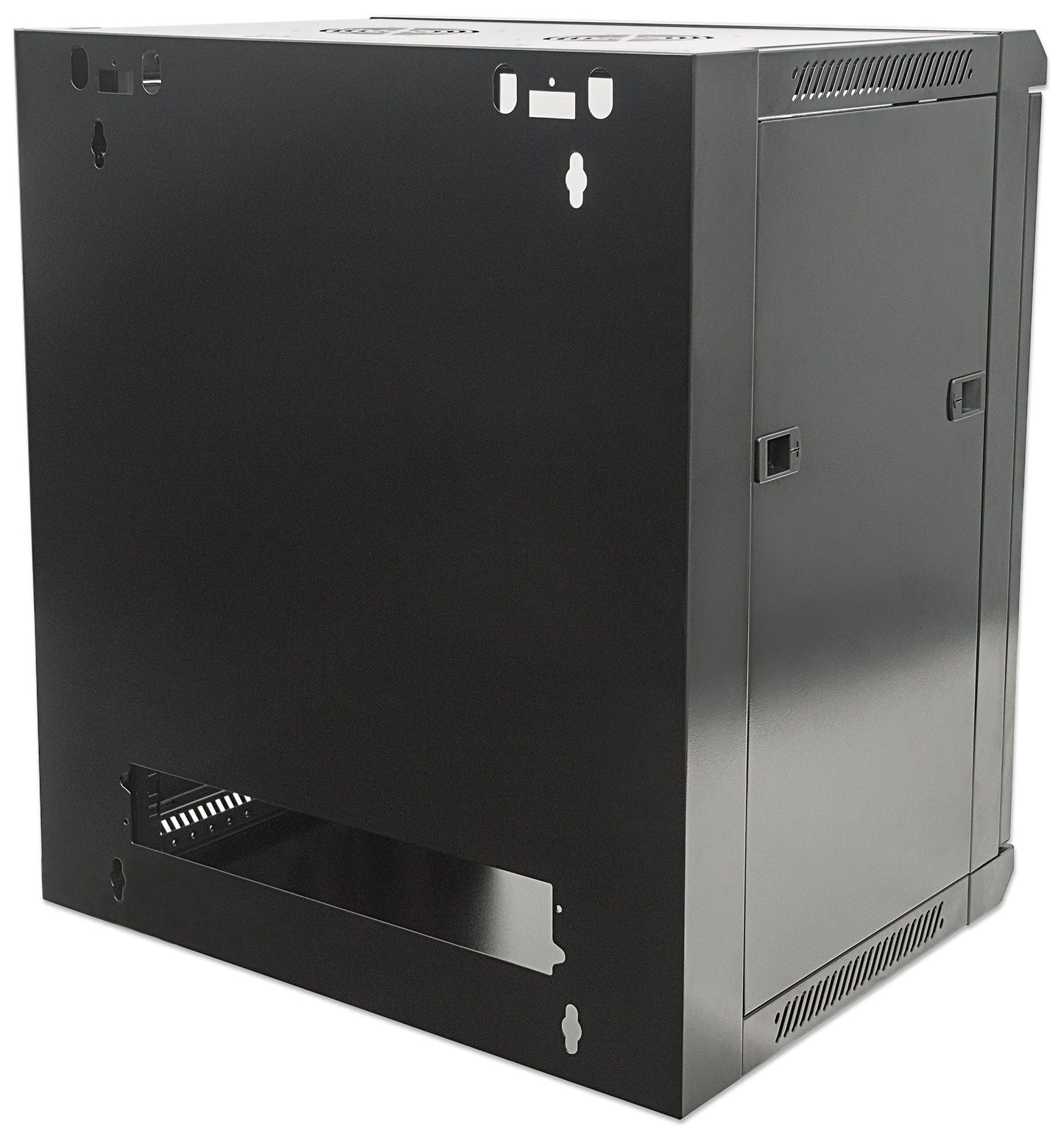 Intellinet 19" Network Cabinet - Wall Mount (Standard), 12U, 450mm Deep, Black Rack