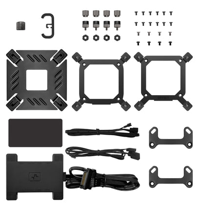 DeepCool Spartacus 420 Processor Liquid cooling kit 14 cm Black