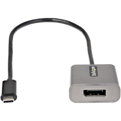 StarTech.com USB C to DisplayPort Adapter - 8K/4K 60Hz USB-C to DisplayPort 1.4 Hub