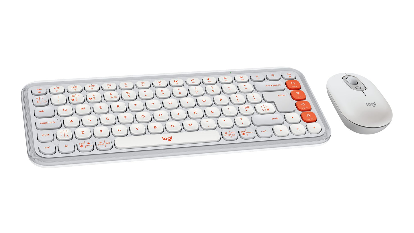 Logitech POP ICON Wireless Keyboard & Mouse Combo