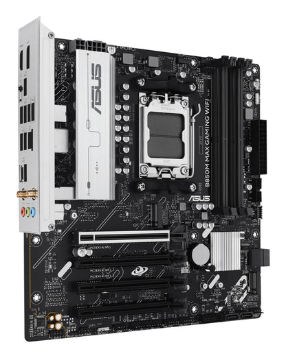 ASUS B850M MAX GAMING WIFI AMD B850 Socket AM5 micro ATX Motherboard