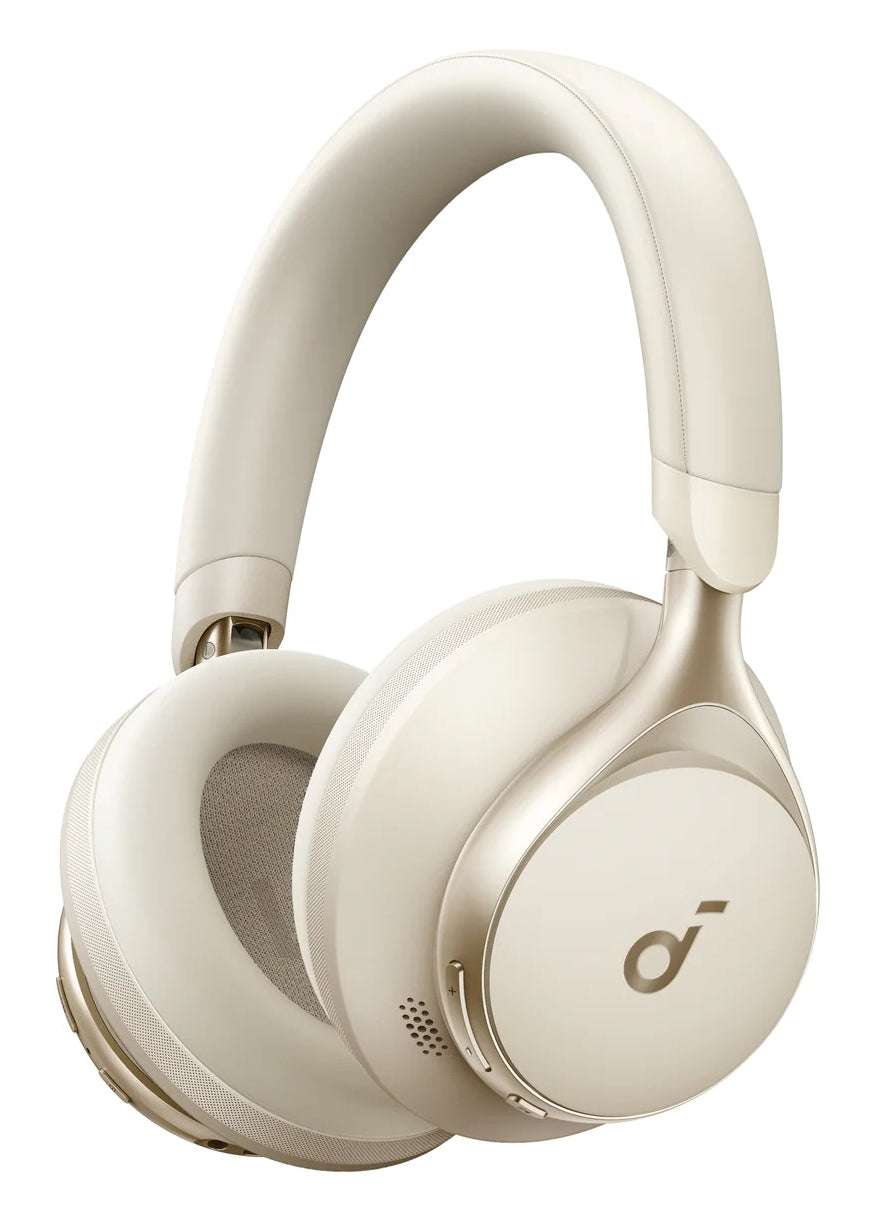 SoundCore Space One Headset Wired & Wireless Head-band Calls/Music Bluetooth Cream