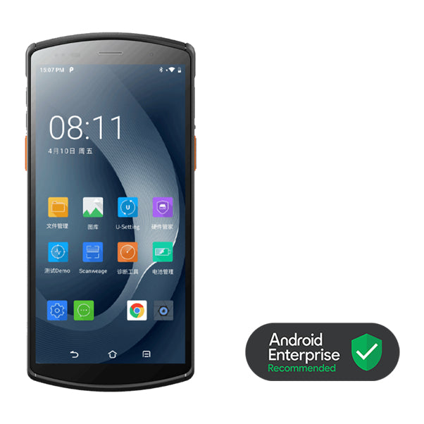 Urovo DT50S,HS7,5,7",A11/13 (AER),4/64,WiFi,4G,5000mAH,cable,PSU(EU),HS Mobile Computer