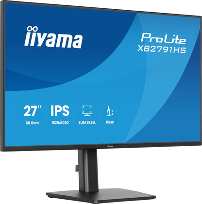 iiyama ProLite XB2791HS-B1 27" Full HD IPS 120Hz Monitor