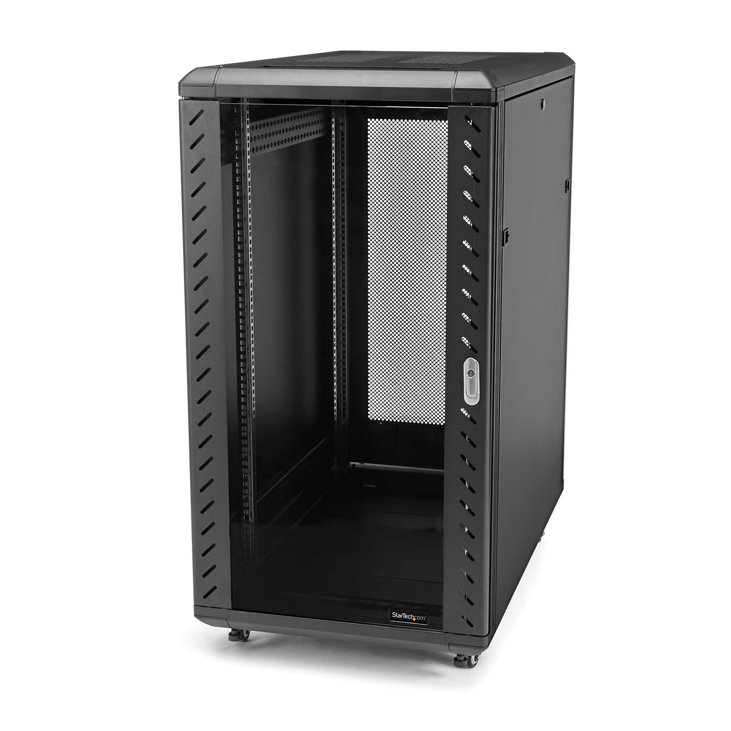 StarTech.com 18U Enterprise-Grade Flat Pack Server Rack Cabinet, 19in Enclosed
