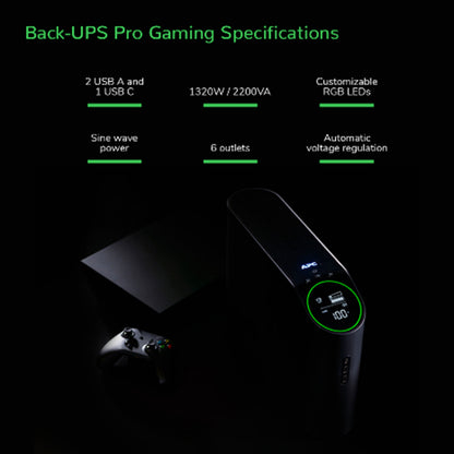APC Back-UPS Pro 2200VA 1320W Line-Interactive UPS ()