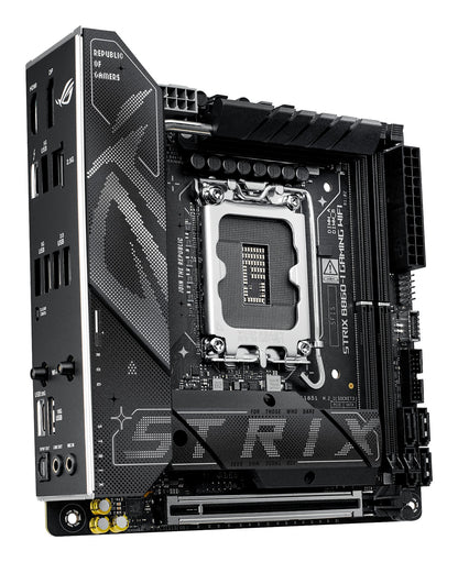 ASUS ROG STRIX B860-I GAMING WIFI Intel B860 LGA 1851 (Socket V1) mini ITX Motherboard