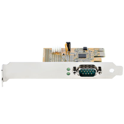 StarTech.com 1-Port PCI Express Serial Card, PCIe to RS232 (DB9) Serial Interface Hub