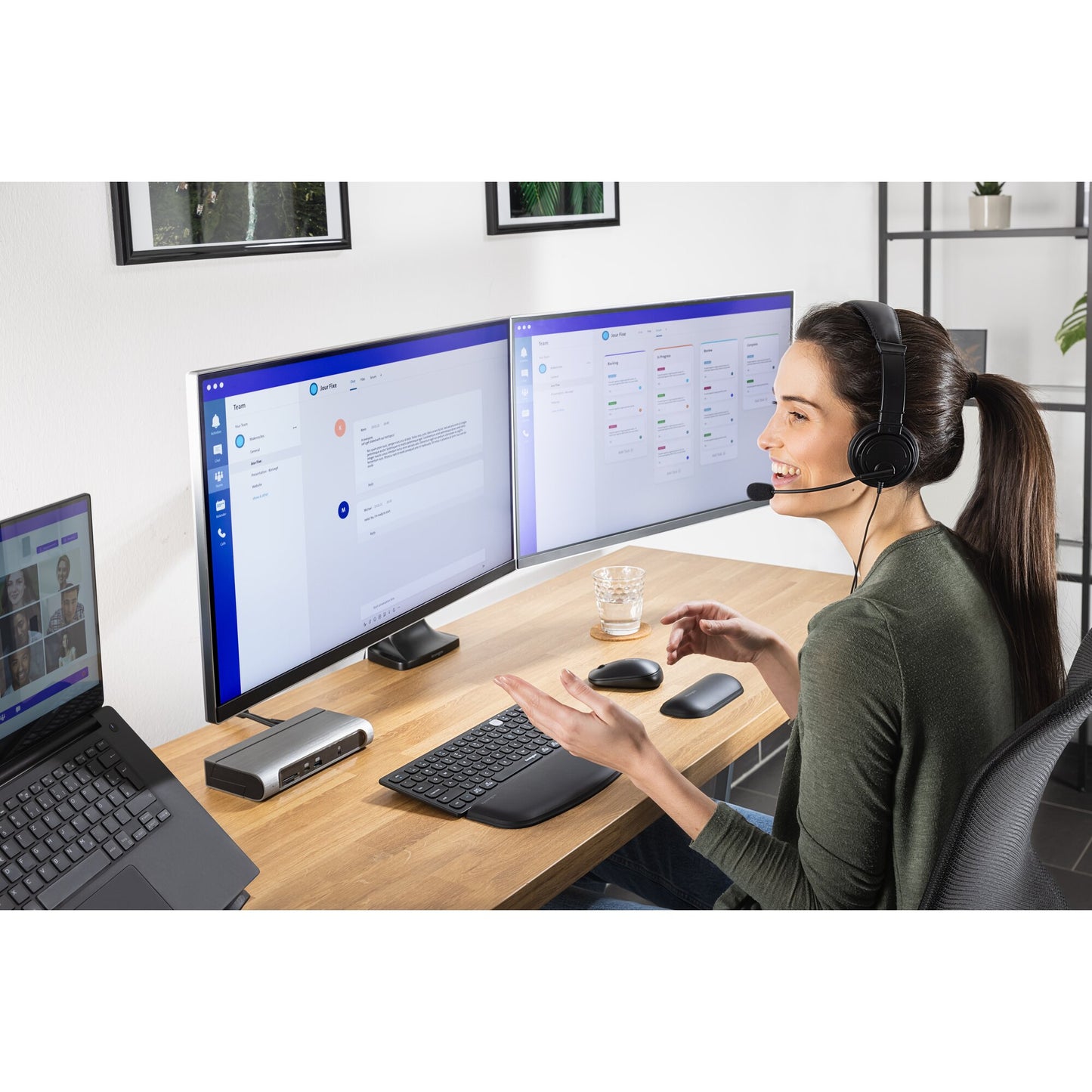 Kensington Classic USB-C Headset with Mic