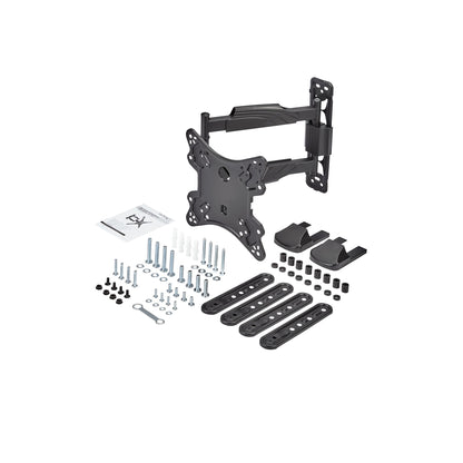 StarTech.com Full Motion TV Wall Mount - 32-55 inch (77lb/35kg) VESA Displays - Low