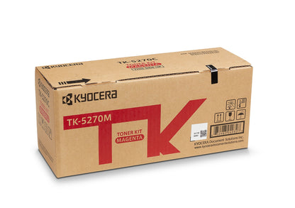 KYOCERA 1T02TVBNL0/TK-5270M Magenta Toner Cartridge (6K pages, Kyocera P 6230)