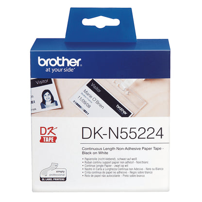 Brother DK-N55224 DirectLabel Etikettes white 54mm x 30,48m for Brother P-Touch Labels