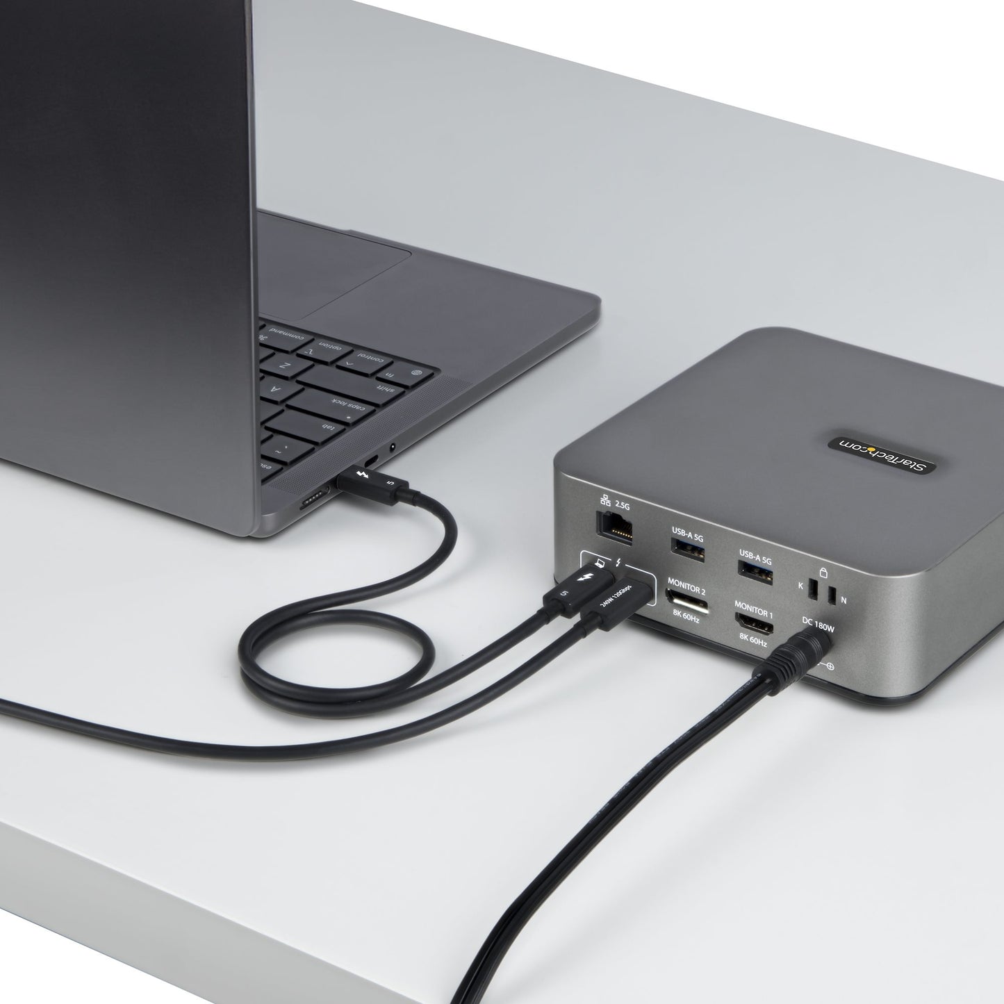 StarTech.com 2.6ft (80cm) Thunderbolt 5 Cable, 80Gbps/Up to 120Gbps, 240W PD, 8K ()