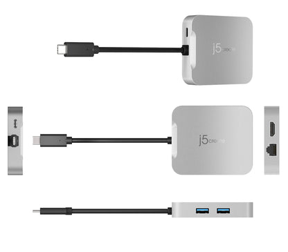 j5create JCD391 4K60 Elite USB-C Docking Station