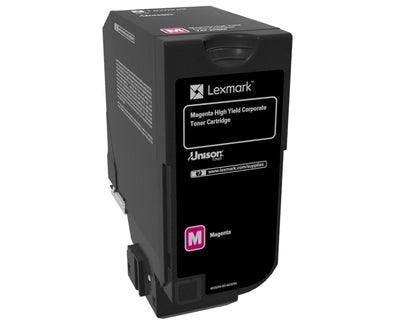 Lexmark 74C2HME Magenta Toner Cartridge (12K pages, Lexmark CS 725)