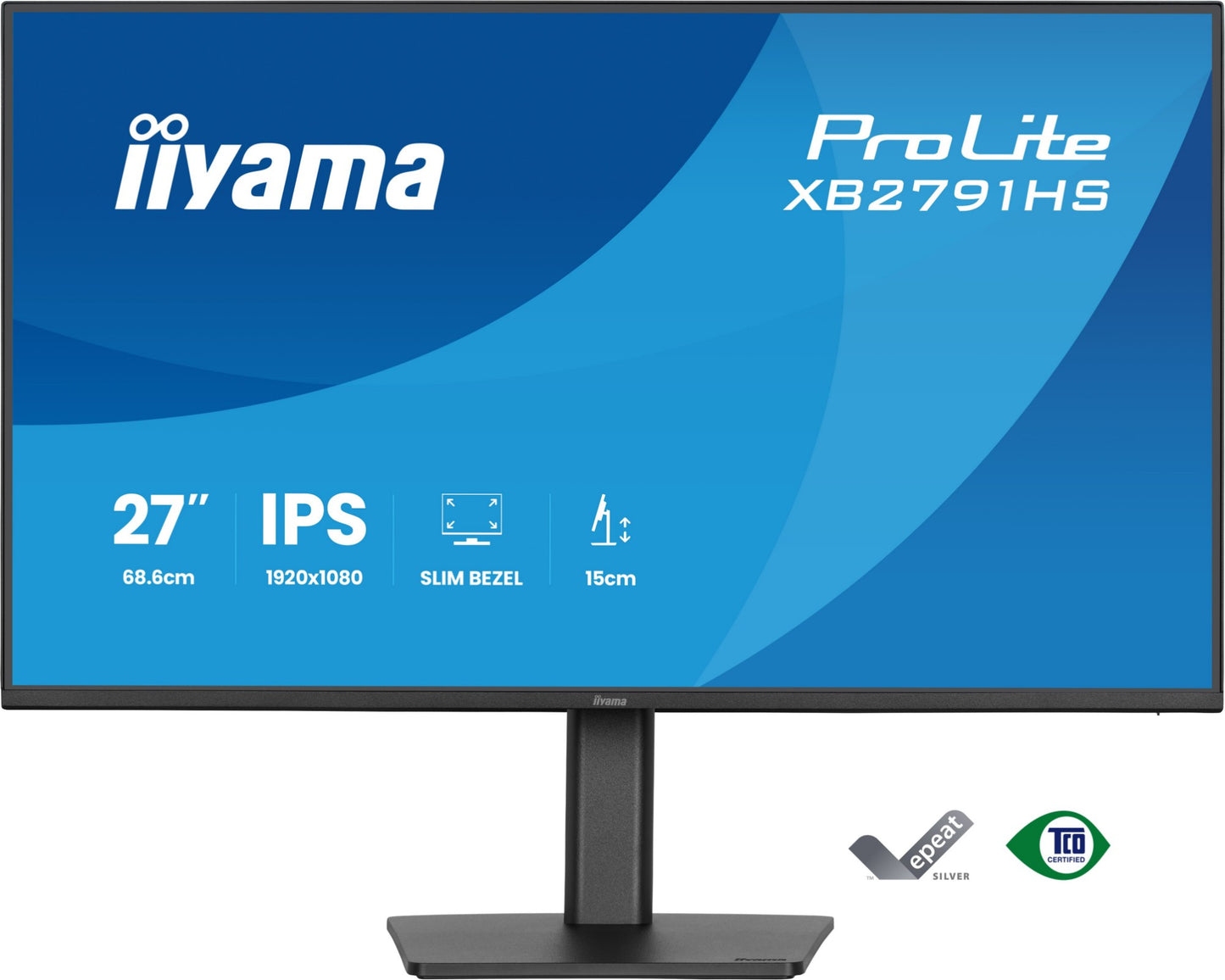 iiyama ProLite XB2791HS-B1 27" Full HD IPS 120Hz Monitor