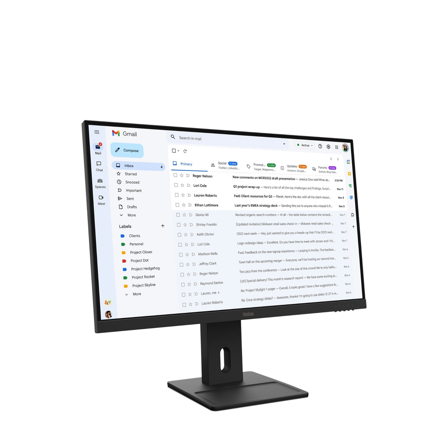 Lenovo ThinkVision E27-40 27" Full HD IPS 100Hz Monitor