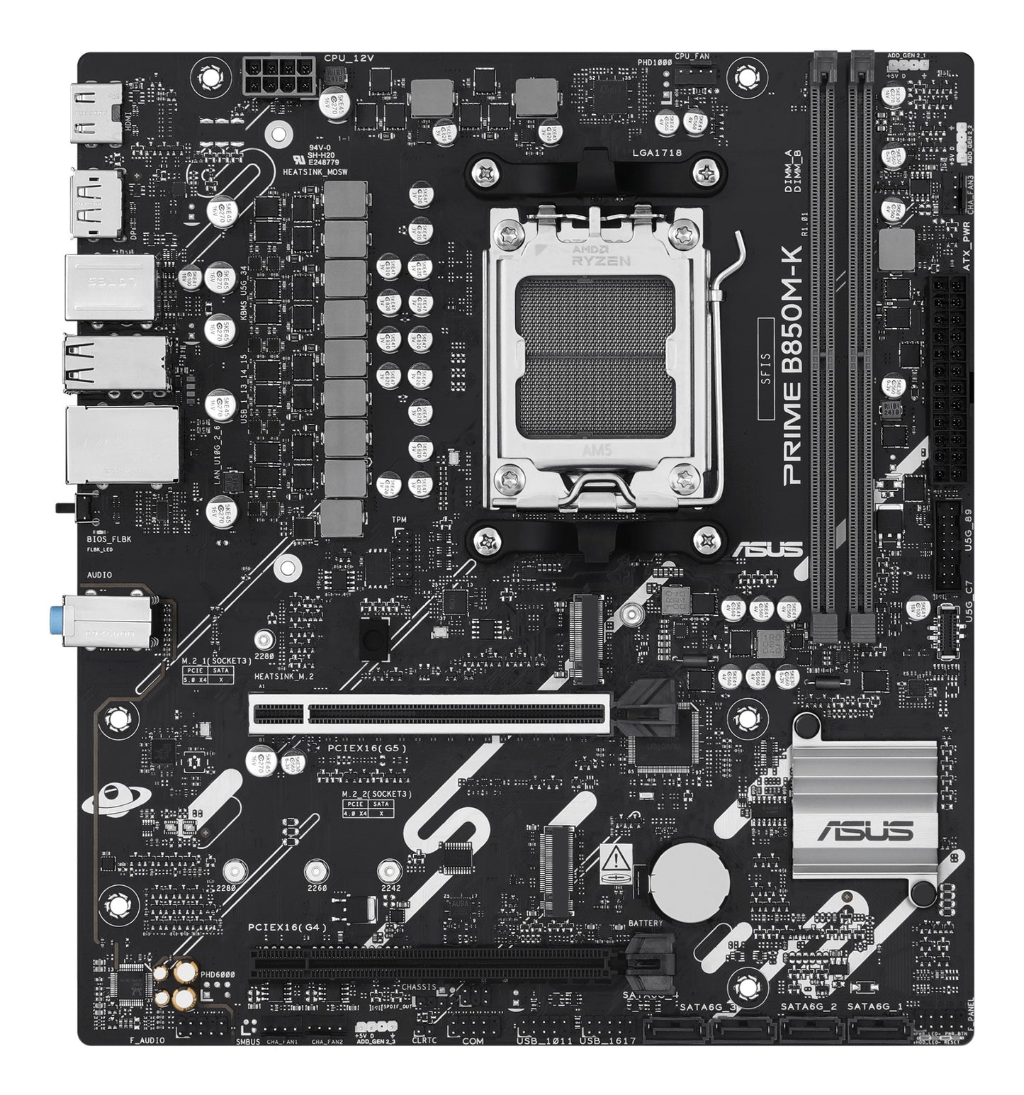 ASUS PRIME B850M-K AMD B850 Socket AM5 micro ATX Motherboard