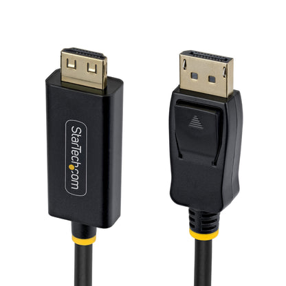 StarTech.com 15ft (4.5m) DisplayPort to HDMI Adapter Cable with Gripping Connectors