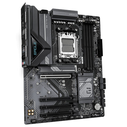 Gigabyte B840 EAGLE WIFI6E Motherboard - AMD Ryzen 9000 CPUs, 8+2+2 Phases VRM, up