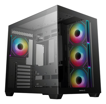 DeepCool CG530 4F Midi Tower Black PC Case
