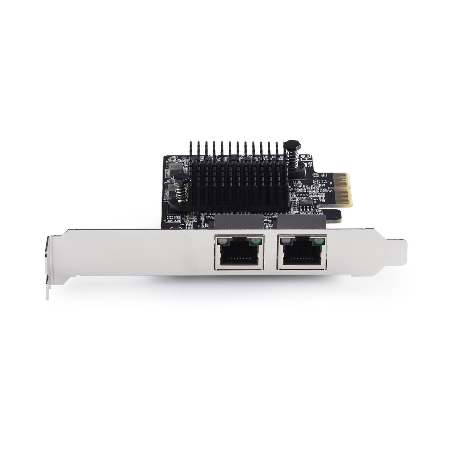 StarTech.com 2-Port 5G Gigabit PCIe Network Adapter Card, 5G/2.5G/1G/100M/10M PCI