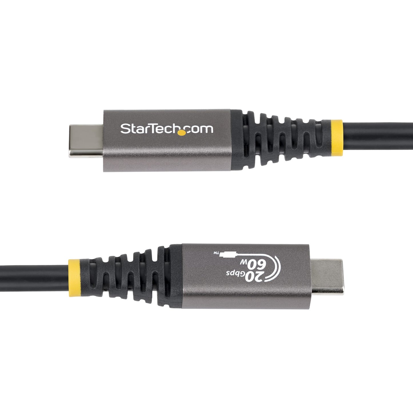 StarTech.com 3m (10ft) USB4 Cable, 20Gbps, USB-IF Certified USB-C Cable, 60W PD, 4K (Black)