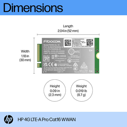 HP 4G LTE-A Pro Cat16 WWAN Internal Network Adapter