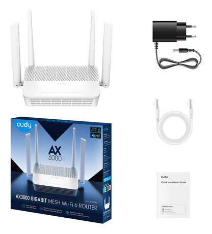Cudy AX3000 Router (White)