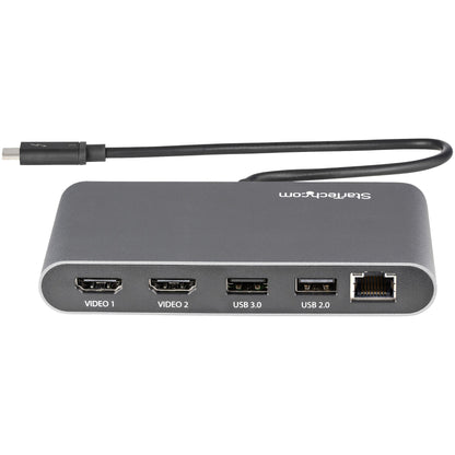StarTech.com Dual-Monitor Mini Thunderbolt 3 Docking Station
