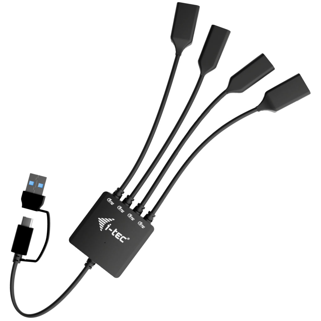 i-tec USB-C/USB-A Cable HUB 4 port