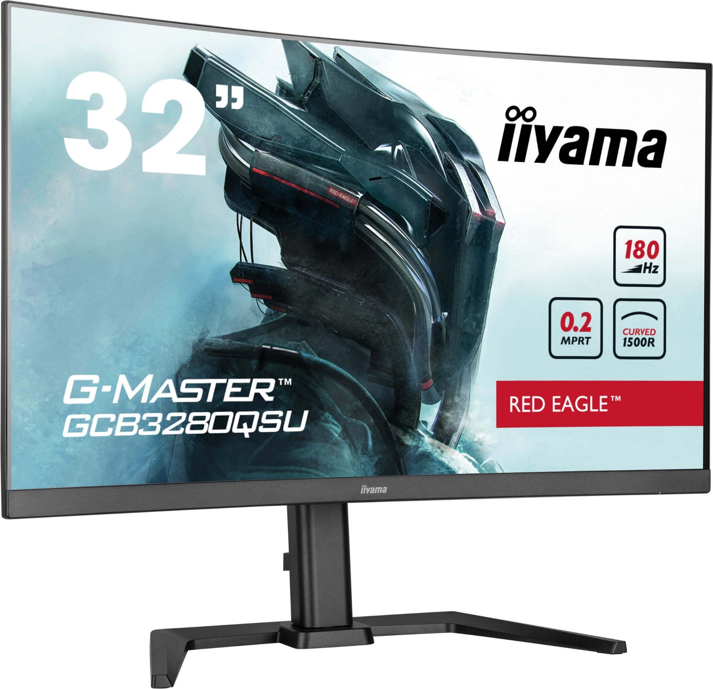 iiyama G-MASTER GCB3280QSU-B2 31.5" QHD VA 180Hz Curved Monitor