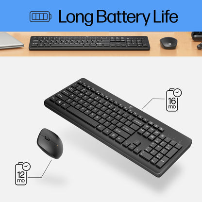 HP 230 Wireless Keyboard & Mouse Combo