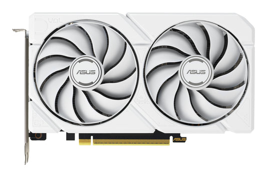 ASUS Dual Radeon RX 9060 XT 16GB GDDR6 Graphics Card (White)