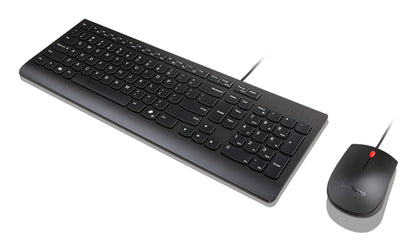 Lenovo KB MICE_BO Essencial Wired Keyboard & Mouse Combo UK