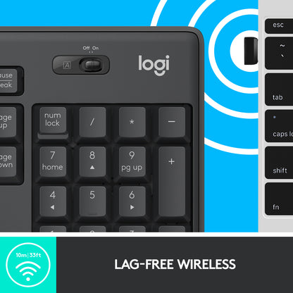 Logitech MK295 Wireless Keyboard & Mouse Combo
