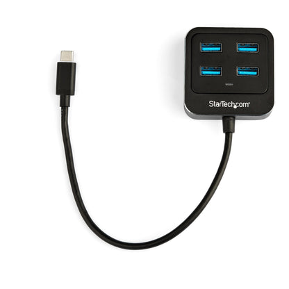 StarTech.com 4-Port USB C Hub - USB-C to 4x USB-A Ports - SuperSpeed 10Gbps USB 3.2