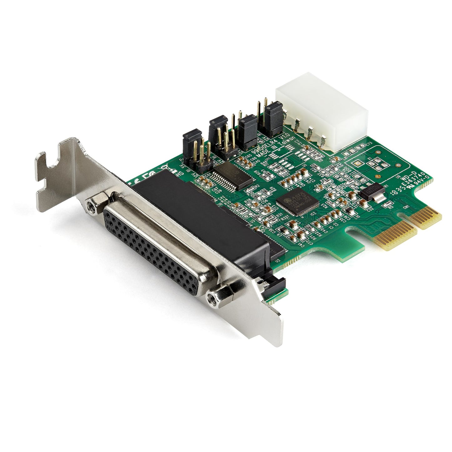 StarTech.com 4-port PCI Express RS232 Serial Adapter Card - PCIe RS232 Serial Host Hub (4S953LP)