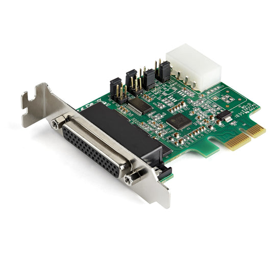 StarTech.com 4-port PCI Express RS232 Serial Adapter Card - PCIe RS232 Serial Host Hub (4S953LP)