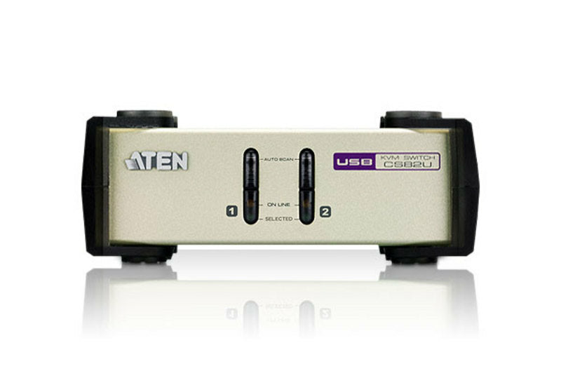 ATEN 2-Port USB - PS/2 VGA KVM Switch