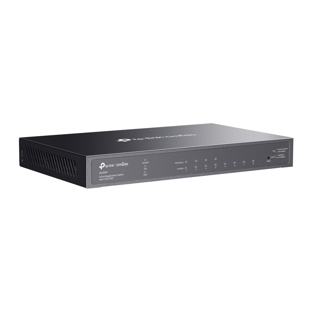 TP-LINK Omada 8-Port Gigabit Smart Switch with 4-Port PoE+