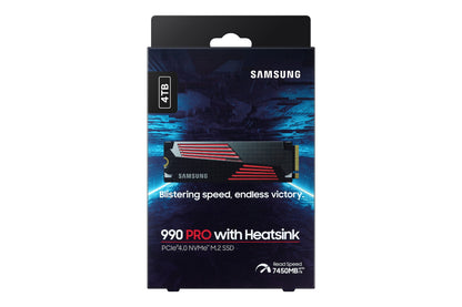 Samsung MZ-V9P4T0CW 4TB M.2 NVMe PCIe Gen4 SSD